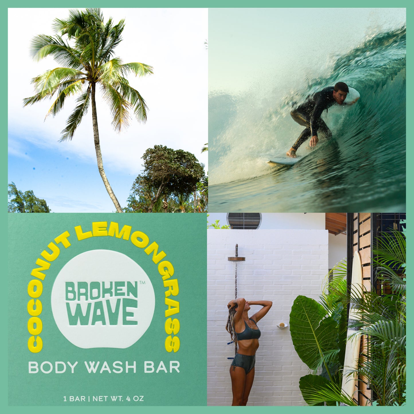 Coconut Lemongrass Body Wash Bar